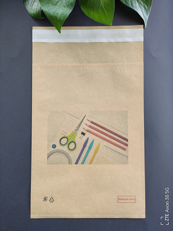 Yellow kraft paper