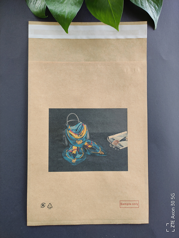 Yellow kraft paper