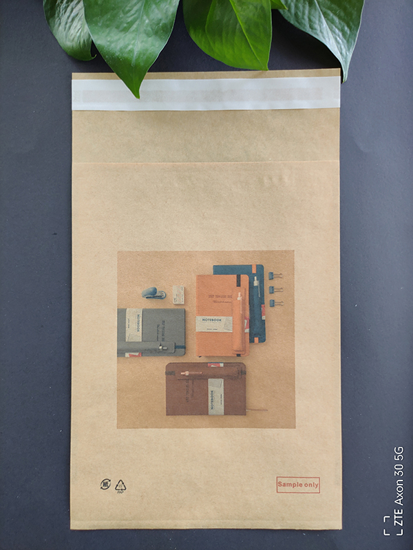 Yellow kraft paper