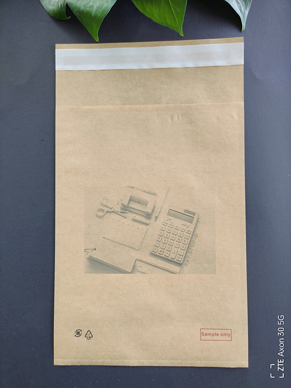 Yellow kraft paper