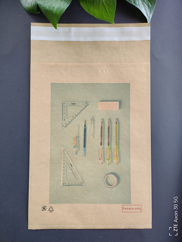 Yellow kraft paper