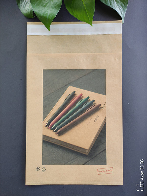 Yellow kraft paper
