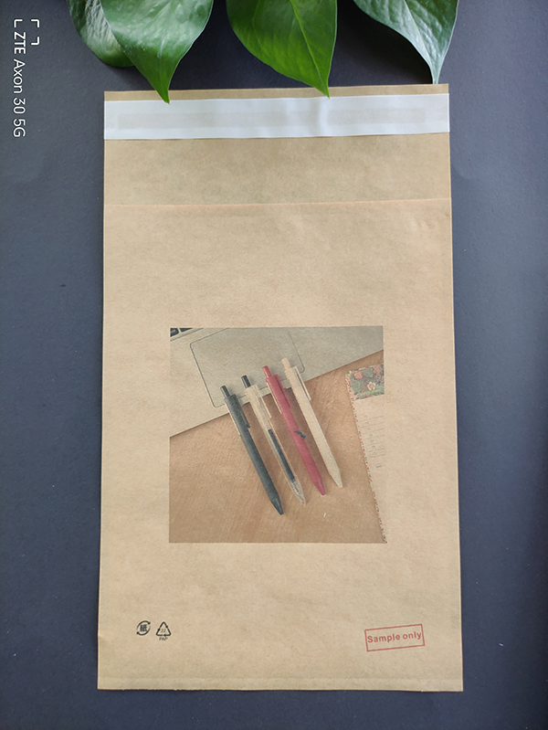 Yellow kraft paper